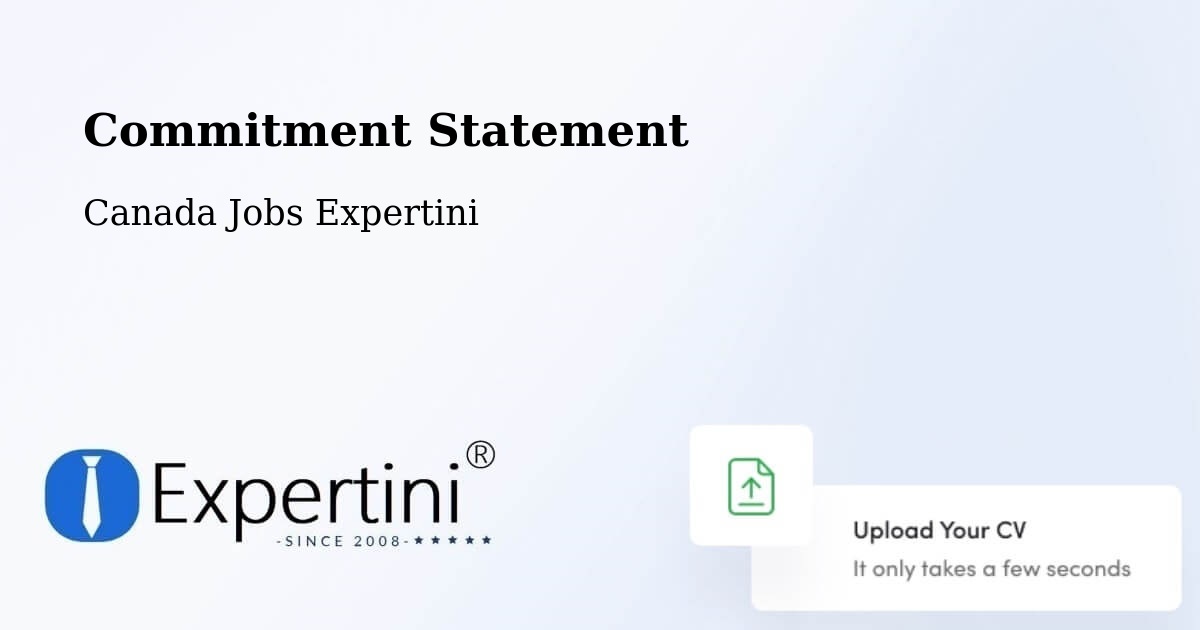 Corporate Commitment – Saint Augustin - Canada Jobs Expertini